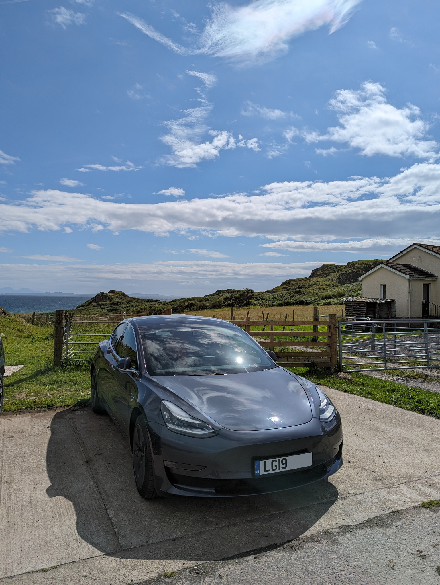 Near Ardalanish Beach, with a view to the Paps of Jura