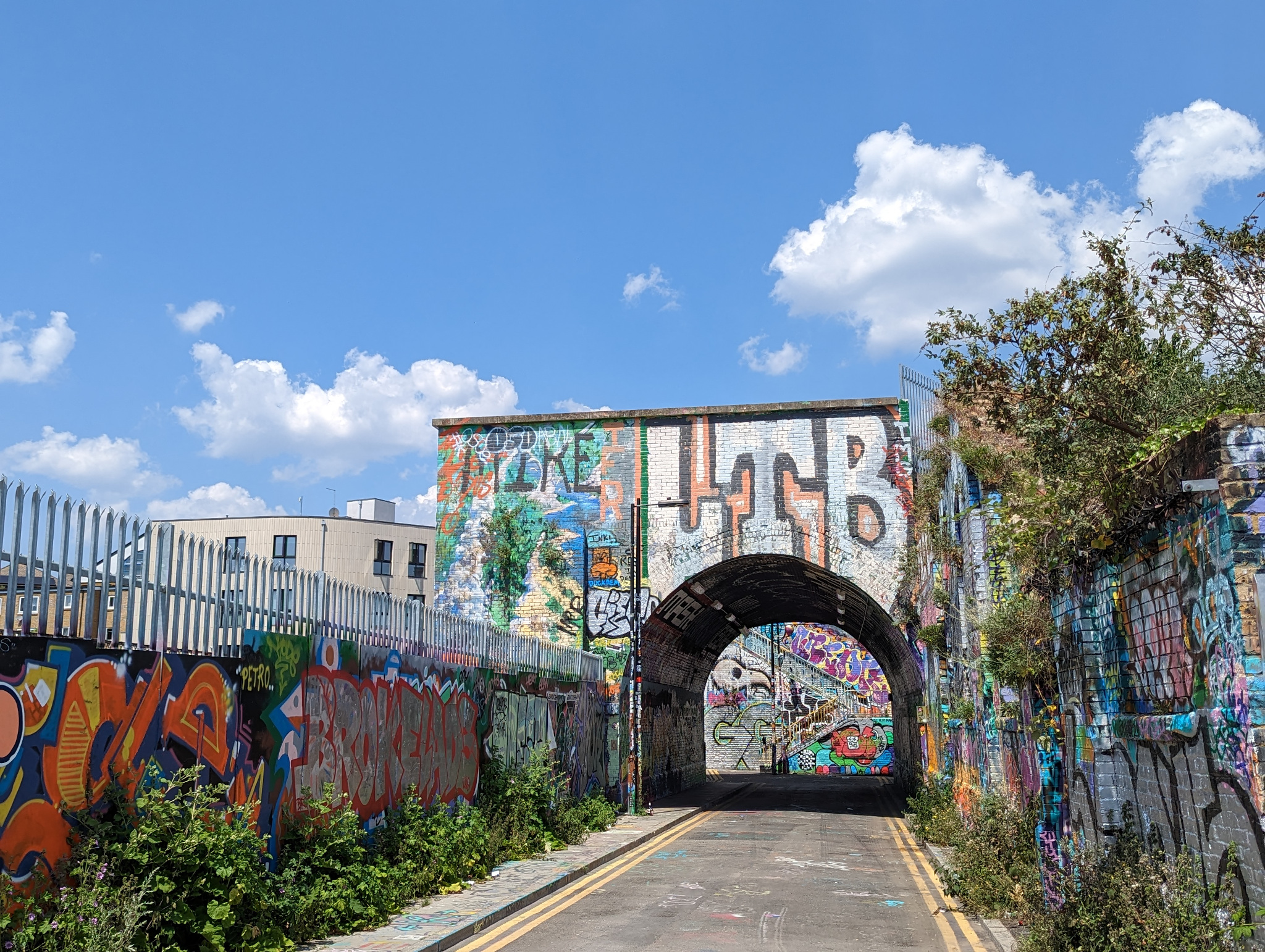 Pedley Street arch, 14 Jun 2023