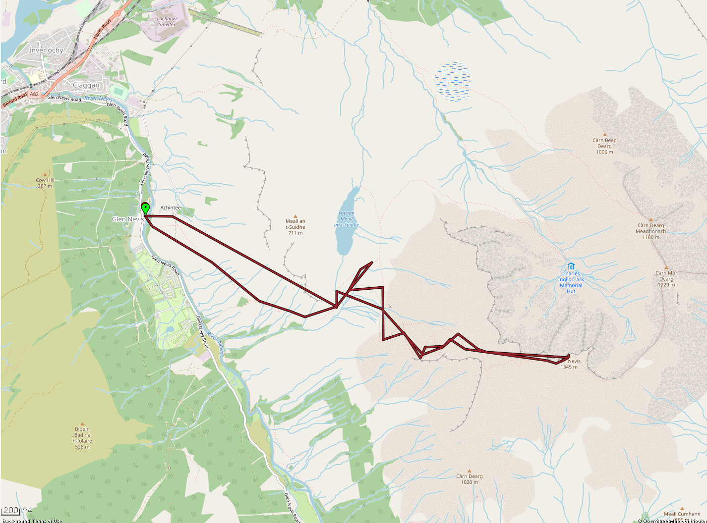 Ben Nevis route