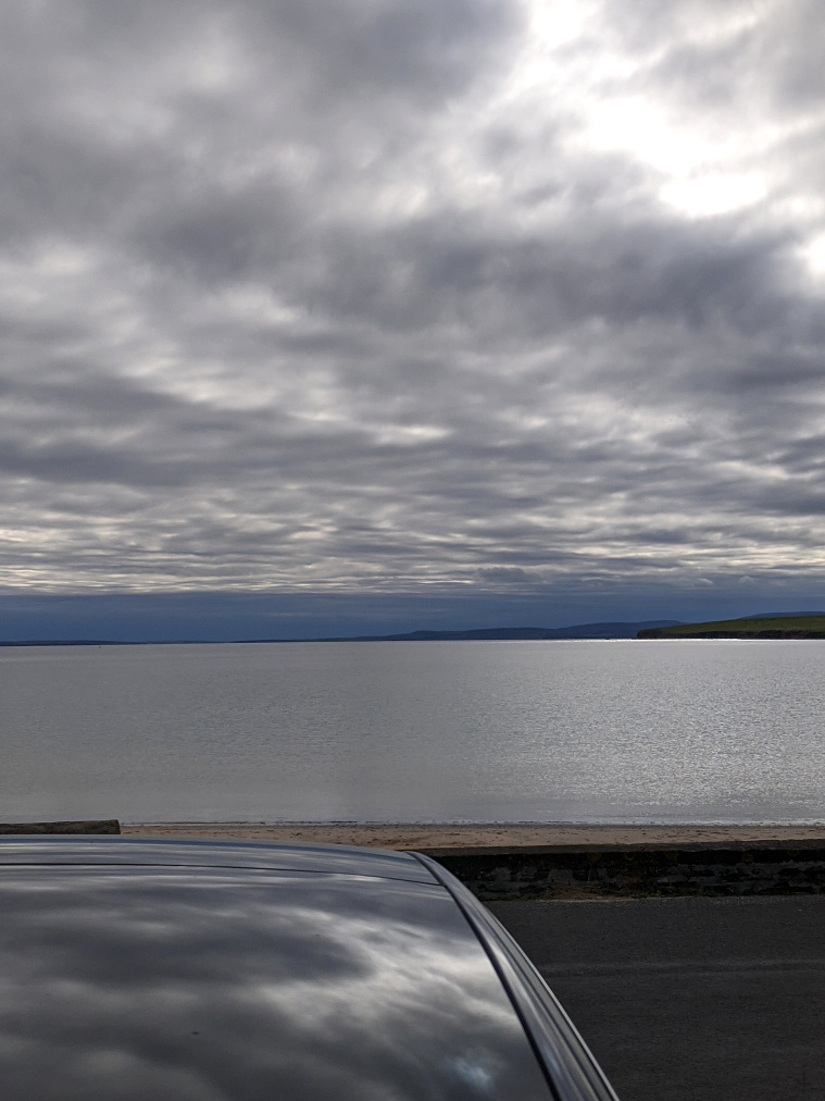 Close clouds at Scapa Beach